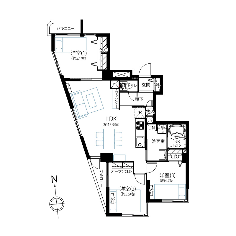 間取図
