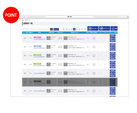 各種資料のダウンロードが可能